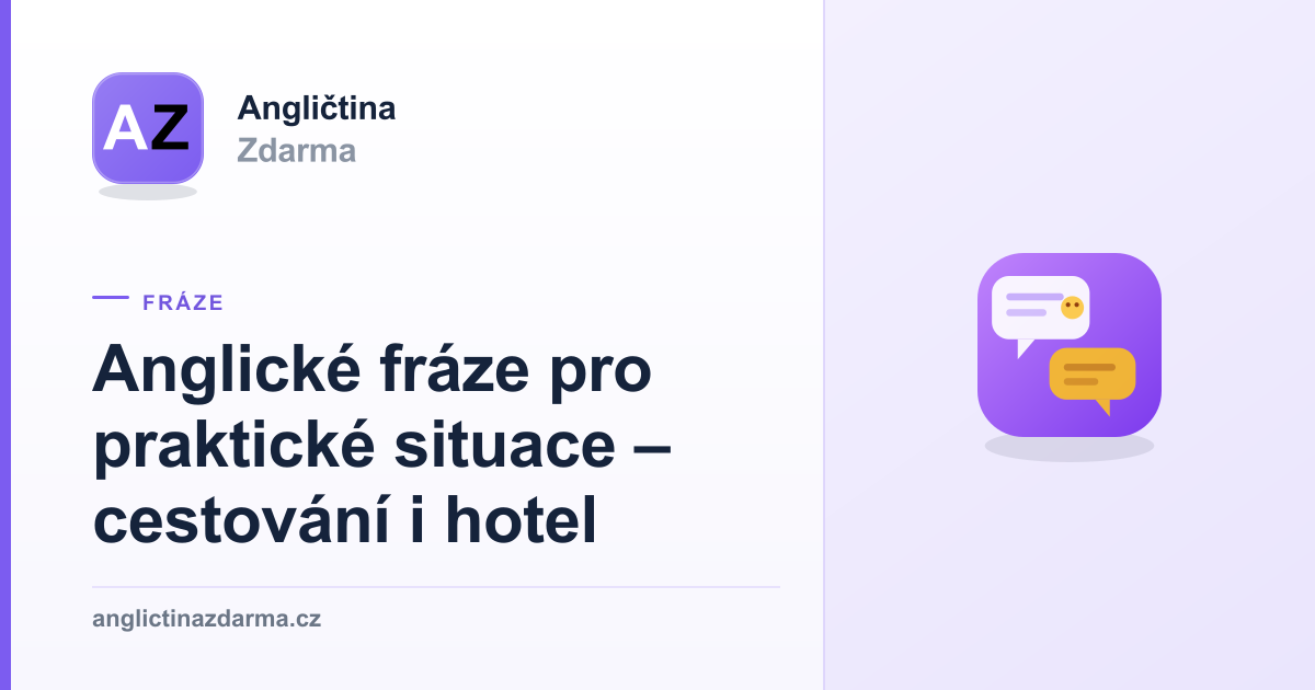 Frazeit Anglické fráze pro praktické situace – cestování, hotel, restaurace ...
